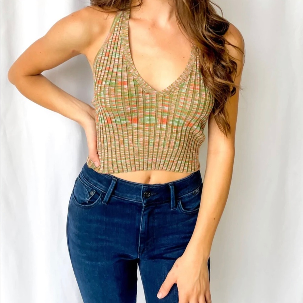 Cotton Candy LA Halter Top